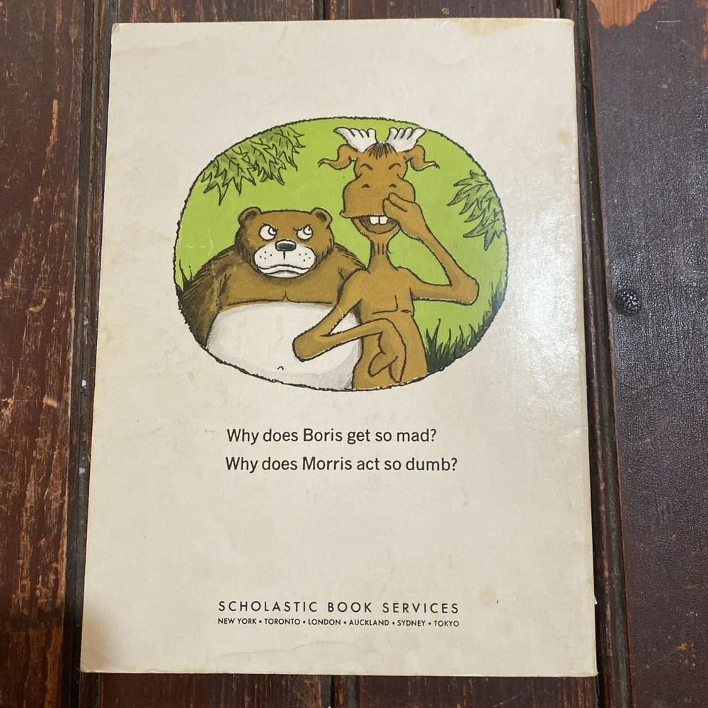 3‎ Stories About Morris and Boris by Bernard Wiseman 1974 1st Printing TW2752